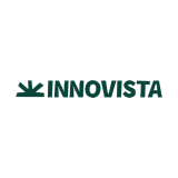 Innovista logo in forest green, featuring the charity's 'sunrise' icon
